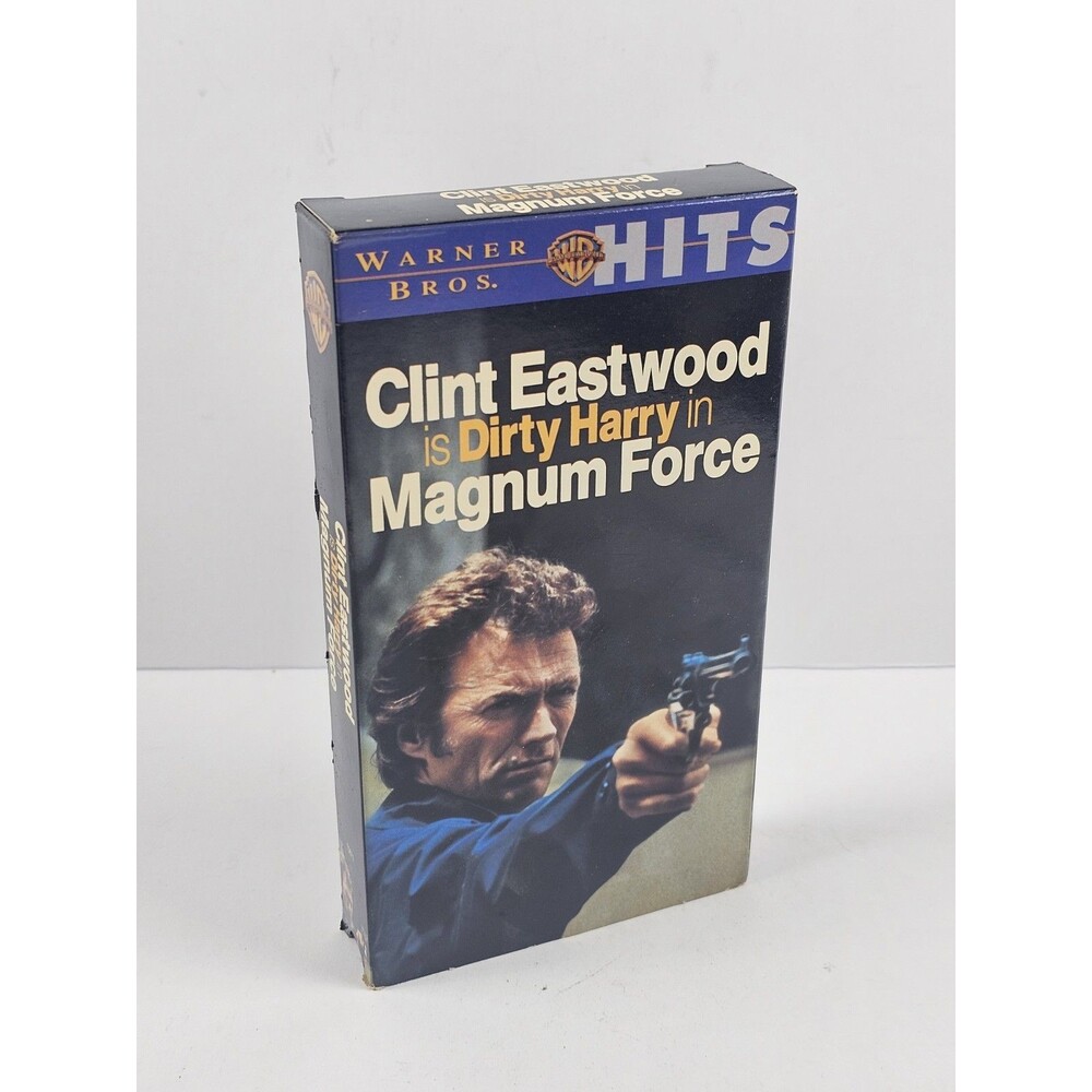Magnum Force VHS 1973 Action Clint Eastwood Collection Dirty Harry Warner Home